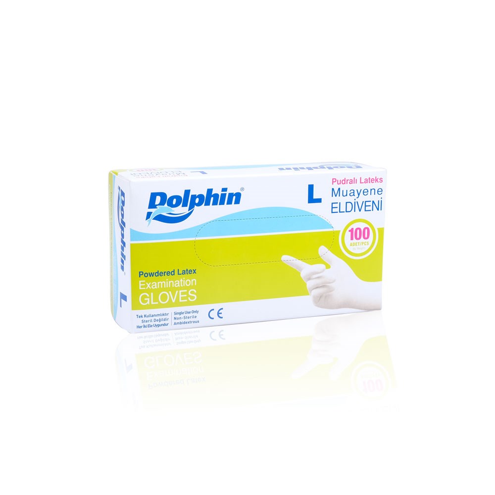Dolphin Pudralı Latex L BEDEN